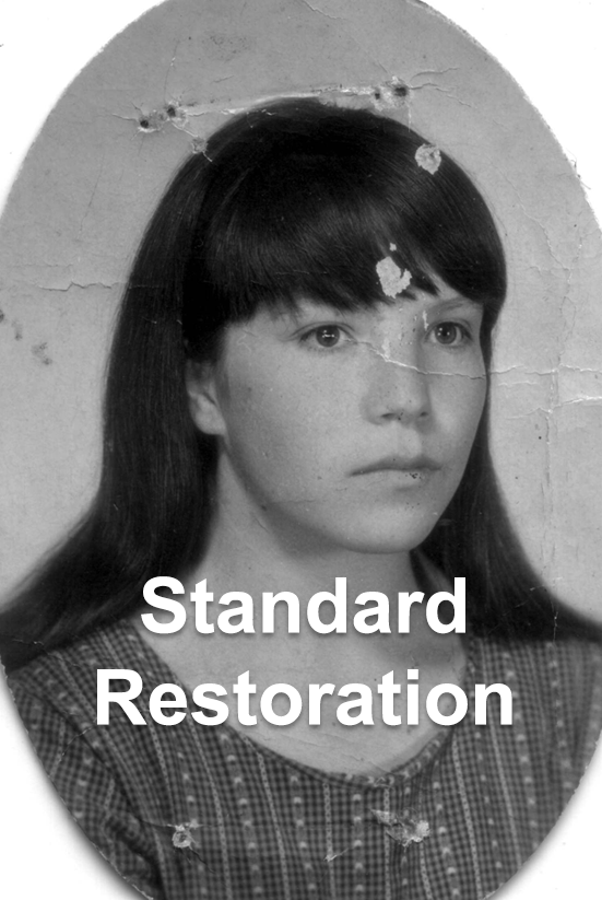 ->Medium Damage Photo Restoration 8x10 + Digital